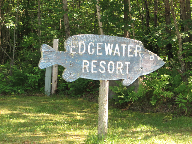 Edgewater Fish Sign